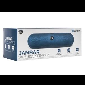 iHip Jambar Wireless Speaker - Bold Blue